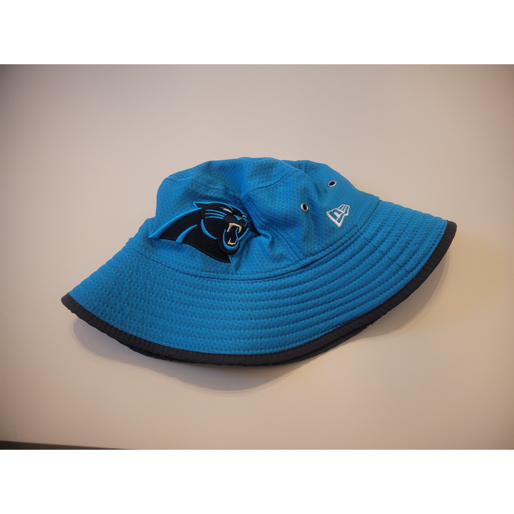 NFL Carolina‎ Panthers New Era Bucket/Sun Hat/Cap Blue One Size/OSFM